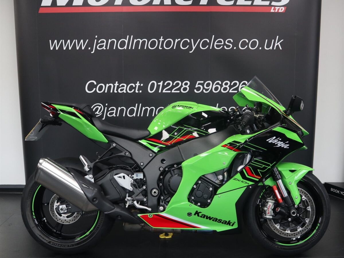Kawasaki ZX10-R 2023. Remainder of 4 Years Manufacturers Warranty! Low Mileage